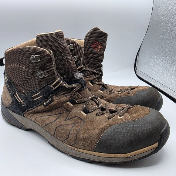 Garmont Santiago GTX Mens Hiking Boots Size 12 Brown Leather Camping Outdoors main image 12